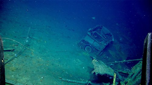A 1941 Ford Was Found On A Sunken WWII Carrier 3 Miles Down In The Pacific