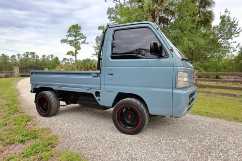 Honda, Honda’s Smallest Kei Pickup Tops Out At 55 MPH, But It’s Got Race Tires
