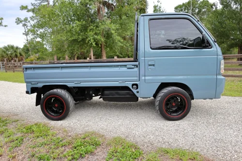 Honda’s Smallest Kei Pickup Tops Out At 55 MPH, But It’s Got Race Tires