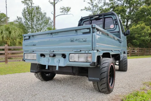 Honda’s Smallest Kei Pickup Tops Out At 55 MPH, But It’s Got Race Tires