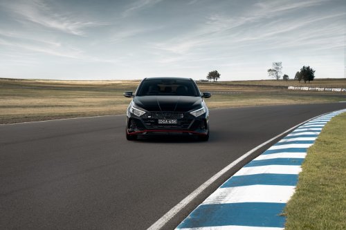Hyundai’s Last Manual i20 N Has Floor Mats Shaped Like Its Tires