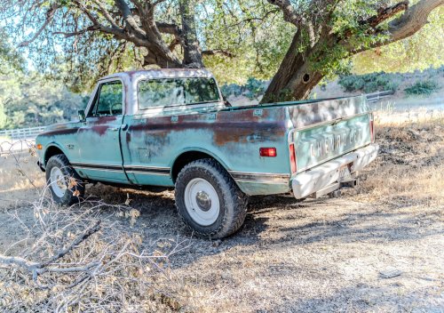This Rusty $450,000 Chevy C10 Is Secretly A Brand-New Silverado