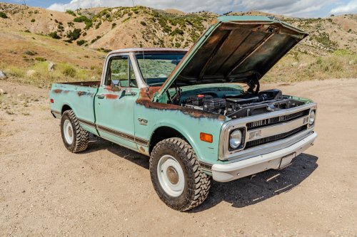 This Rusty $450,000 Chevy C10 Is Secretly A Brand-New Silverado