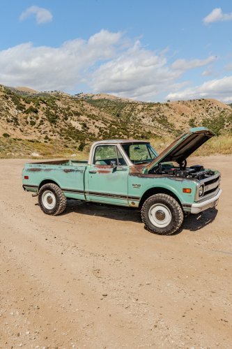 This Rusty $450,000 Chevy C10 Is Secretly A Brand-New Silverado