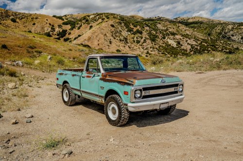 This Rusty $450,000 Chevy C10 Is Secretly A Brand-New Silverado