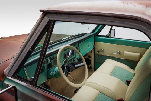 This Rusty $450,000 Chevy C10 Is Secretly A Brand-New Silverado