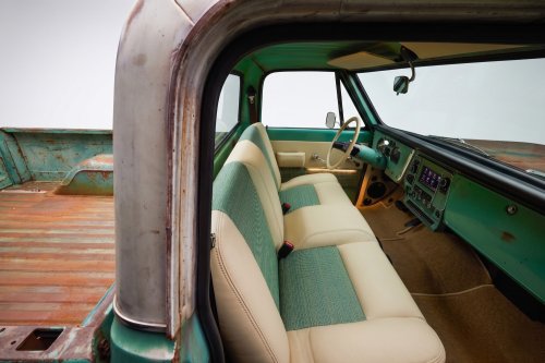 This Rusty $450,000 Chevy C10 Is Secretly A Brand-New Silverado