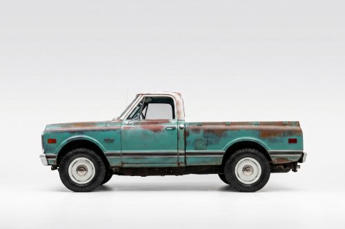 This Rusty $450,000 Chevy C10 Is Secretly A Brand-New Silverado