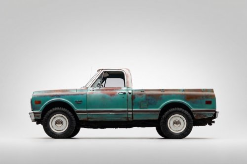 This Rusty $450,000 Chevy C10 Is Secretly A Brand-New Silverado