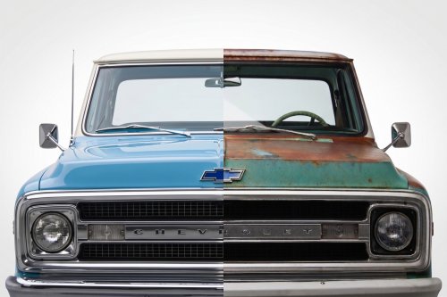 This Rusty $450,000 Chevy C10 Is Secretly A Brand-New Silverado