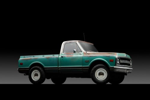 This Rusty $450,000 Chevy C10 Is Secretly A Brand-New Silverado