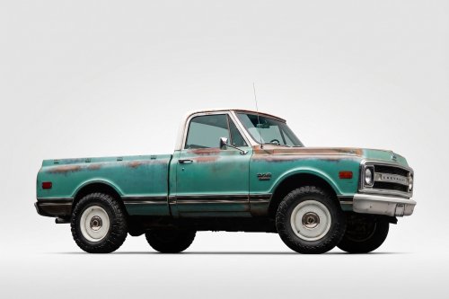 This Rusty $450,000 Chevy C10 Is Secretly A Brand-New Silverado