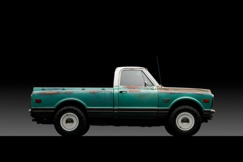 This Rusty $450,000 Chevy C10 Is Secretly A Brand-New Silverado