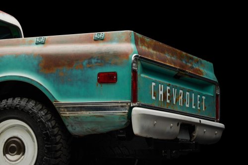 This Rusty $450,000 Chevy C10 Is Secretly A Brand-New Silverado