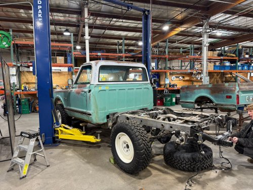 This Rusty $450,000 Chevy C10 Is Secretly A Brand-New Silverado