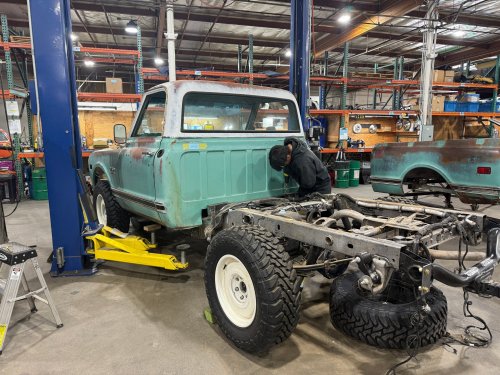 This Rusty $450,000 Chevy C10 Is Secretly A Brand-New Silverado