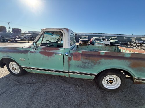 This Rusty $450,000 Chevy C10 Is Secretly A Brand-New Silverado