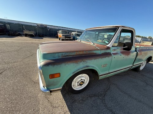 This Rusty $450,000 Chevy C10 Is Secretly A Brand-New Silverado