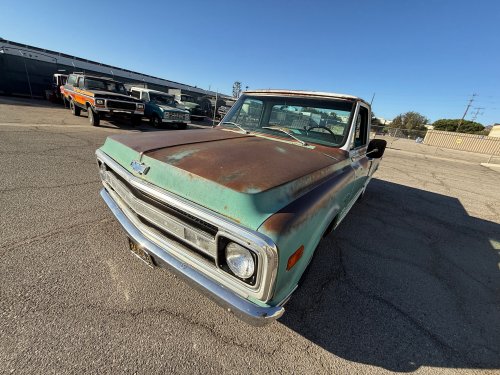 This Rusty $450,000 Chevy C10 Is Secretly A Brand-New Silverado