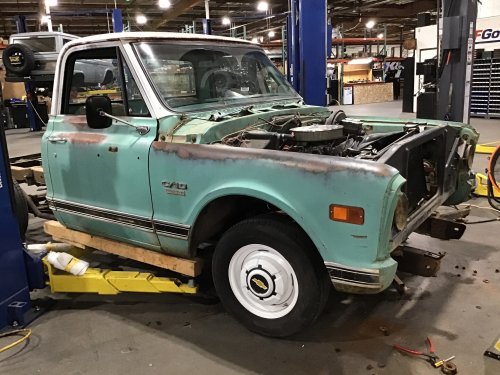 This Rusty $450,000 Chevy C10 Is Secretly A Brand-New Silverado