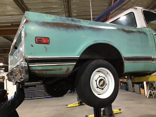 This Rusty $450,000 Chevy C10 Is Secretly A Brand-New Silverado