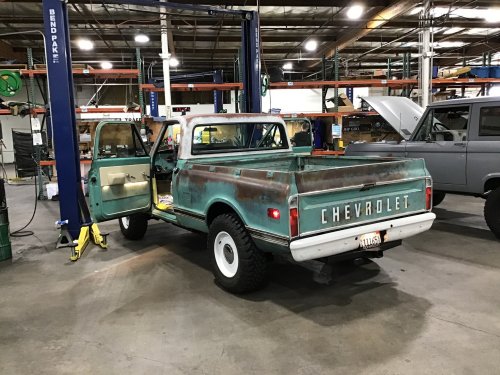 This Rusty $450,000 Chevy C10 Is Secretly A Brand-New Silverado