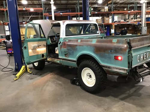 This Rusty $450,000 Chevy C10 Is Secretly A Brand-New Silverado