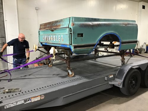 This Rusty $450,000 Chevy C10 Is Secretly A Brand-New Silverado
