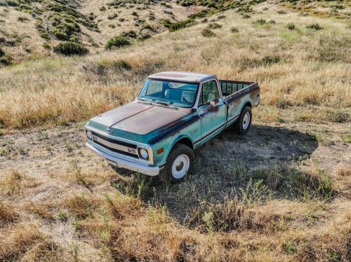 This Rusty $450,000 Chevy C10 Is Secretly A Brand-New Silverado