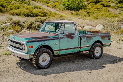 Chevy, This Rusty $450,000 Chevy C10 Is Secretly A Brand-New Silverado