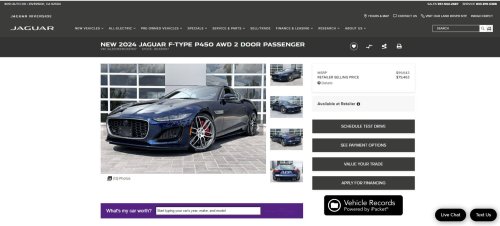 Jaguar, Jaguar Stopped Building Cars Last Year, But Dealers Still Have Hundreds In Stock