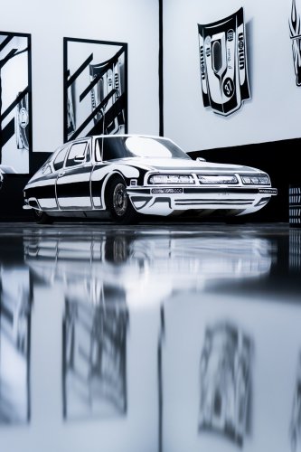 These Cars Are Real, But Your Brain Sees Comic Book Sketches