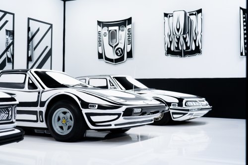 These Cars Are Real, But Your Brain Sees Comic Book Sketches