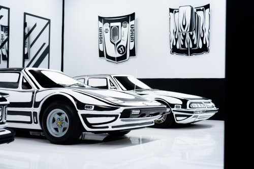 These Cars Are Real, But Your Brain Sees Comic Book Sketches