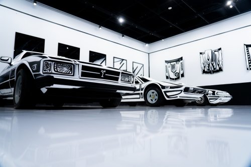 These Cars Are Real, But Your Brain Sees Comic Book Sketches