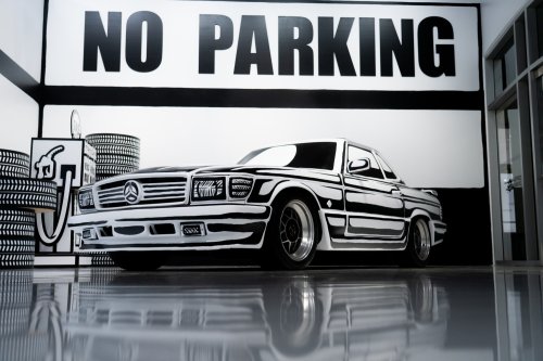 These Cars Are Real, But Your Brain Sees Comic Book Sketches