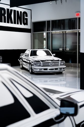 These Cars Are Real, But Your Brain Sees Comic Book Sketches