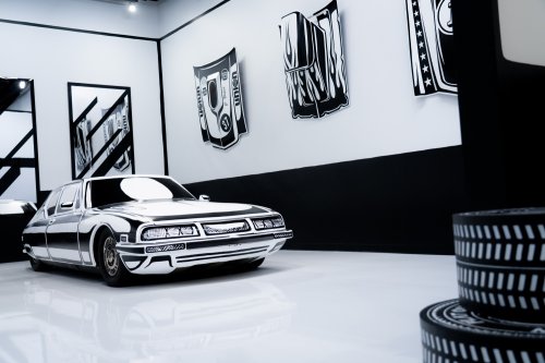 These Cars Are Real, But Your Brain Sees Comic Book Sketches