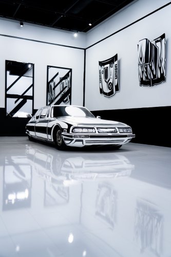 These Cars Are Real, But Your Brain Sees Comic Book Sketches