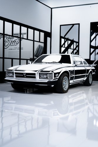 These Cars Are Real, But Your Brain Sees Comic Book Sketches