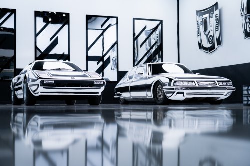 These Cars Are Real, But Your Brain Sees Comic Book Sketches