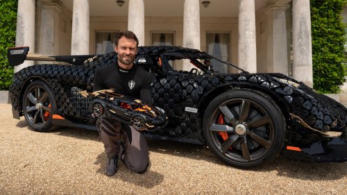 This 69-MPH Life-Size Koenigsegg Is The Fastest Drivable Lego Ever