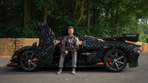 This 69-MPH Life-Size Koenigsegg Is The Fastest Drivable Lego Ever