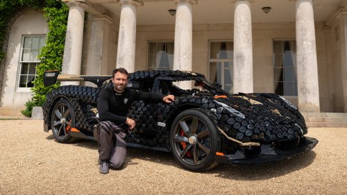 This 69-MPH Life-Size Koenigsegg Is The Fastest Drivable Lego Ever