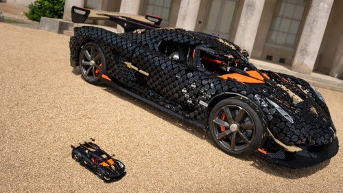 This 69-MPH Life-Size Koenigsegg Is The Fastest Drivable Lego Ever