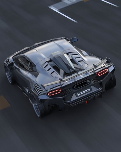 5.5 Inches Wider And Not An Inch Sorry, Zacoe Reworks Lambo’s Temerario