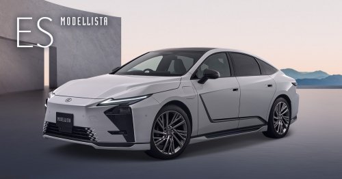 Japan’s Lexus ES Offers A Splitter Up Front And A Foot Deodorizer Down Below