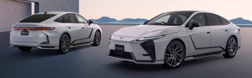 Japan’s Lexus ES Offers A Splitter Up Front And A Foot Deodorizer Down Below