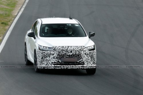 A 2028 Lexus RX Prototype Just Revealed Its Biggest Change, And It’s The Screen