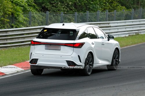 A 2028 Lexus RX Prototype Just Revealed Its Biggest Change, And It’s The Screen